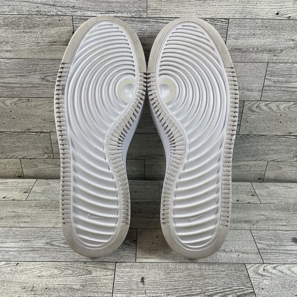 Nike Court Vision Alta‎ White Athletic Shoes CW6536-100 Women Size 9.5